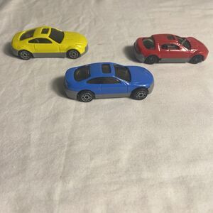 Set Of 3 Unbranded Diecast Cars  Made In China